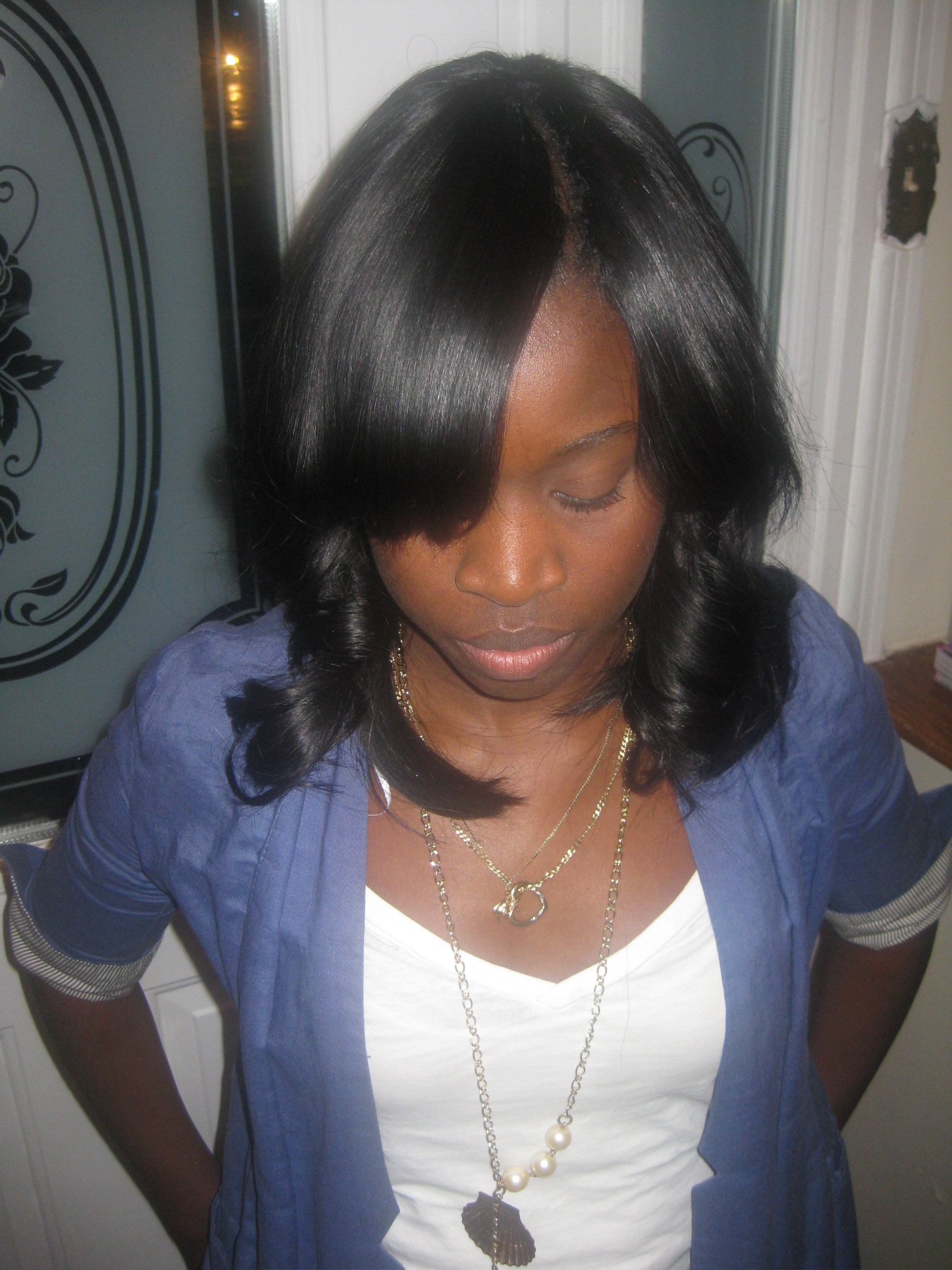 Invisible Part Weave All Sew In NO GLUE Love Yourself Love